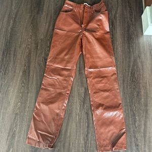 Abercrombie Vinyl Pants